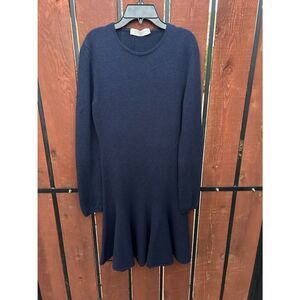 Stella McCartney Long Sleeve Sweater Dress Cashmere Wool Dress size 46IT